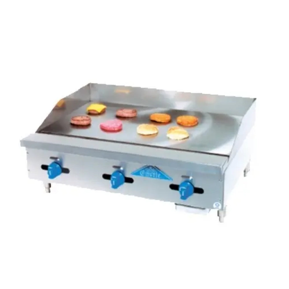 Comstock-Castle 3224MG 24" Manual Countertop Gas Griddle | 50,000 BTU