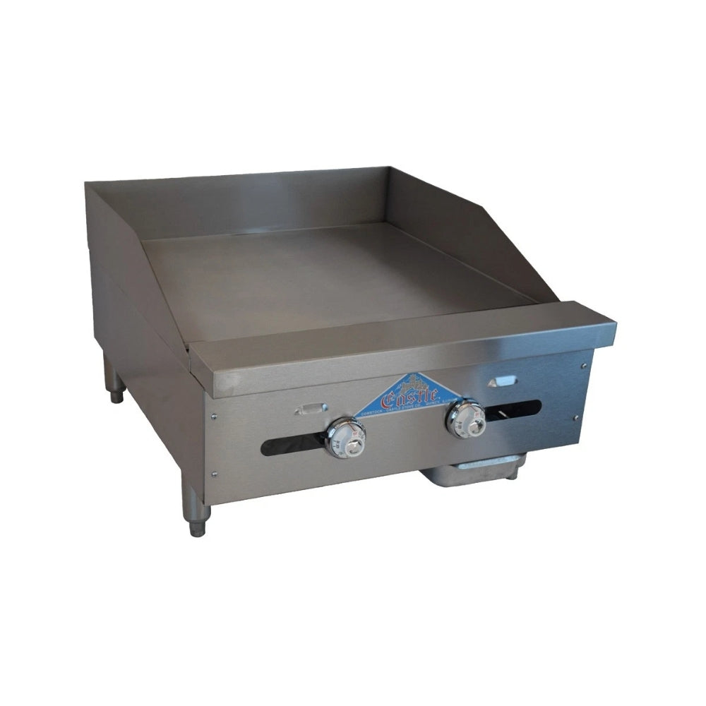 Comstock-Castle 3224TG 24" Thermostatic Countertop Gas Griddle | 50,000 BTU