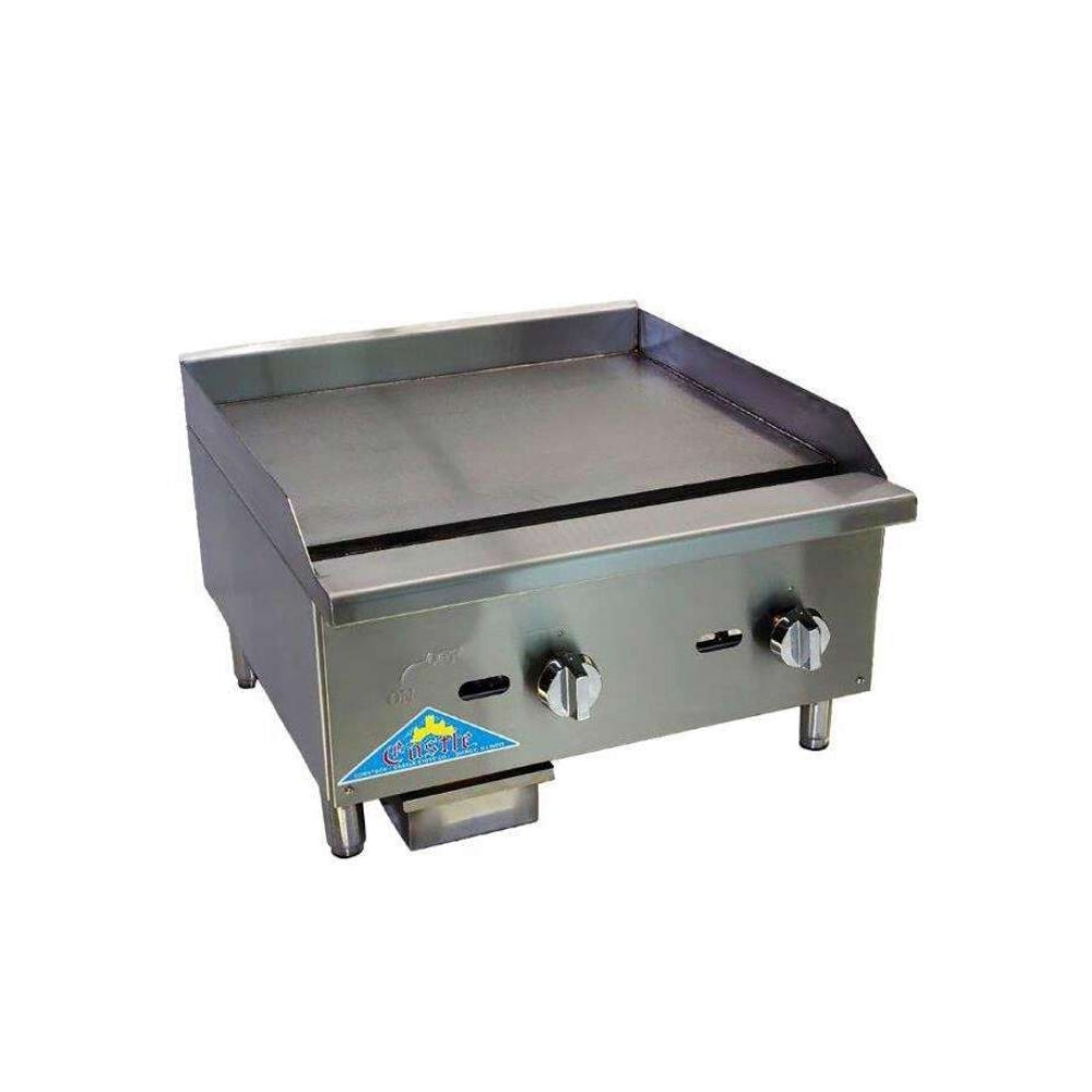 Comstock-Castle CCEGT36 36" Thermostatic Countertop Gas Griddle | 90,000 BTU