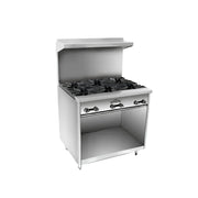 Comstock-Castle F33-24 36" Gas 2-Burner and Griddle Range w/ Cabinet Base | 102,000 BTU