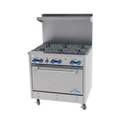 Comstock-Castle F33-36B 36" Gas Griddle & Cheesemelter Range w/ Cabinet Base | 72,000 BTU