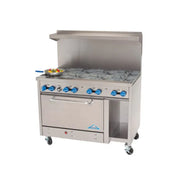 Comstock-Castle F33032 60" Gas Range w/ 10 Burners, & 31" Oven | 300,000 BTU