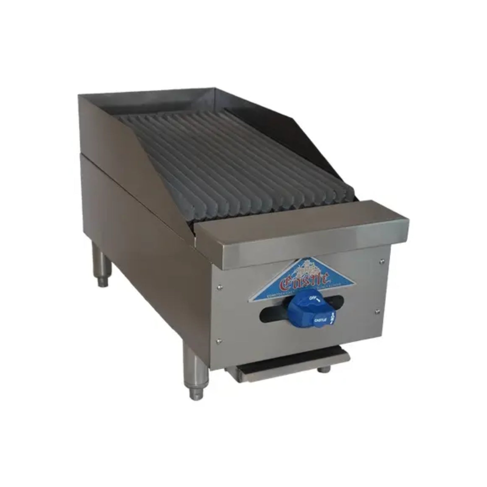 Comstock-Castle FHP12-1RB 12" Manual Countertop Gas Radiant Charbroiler | 33,000 BTU