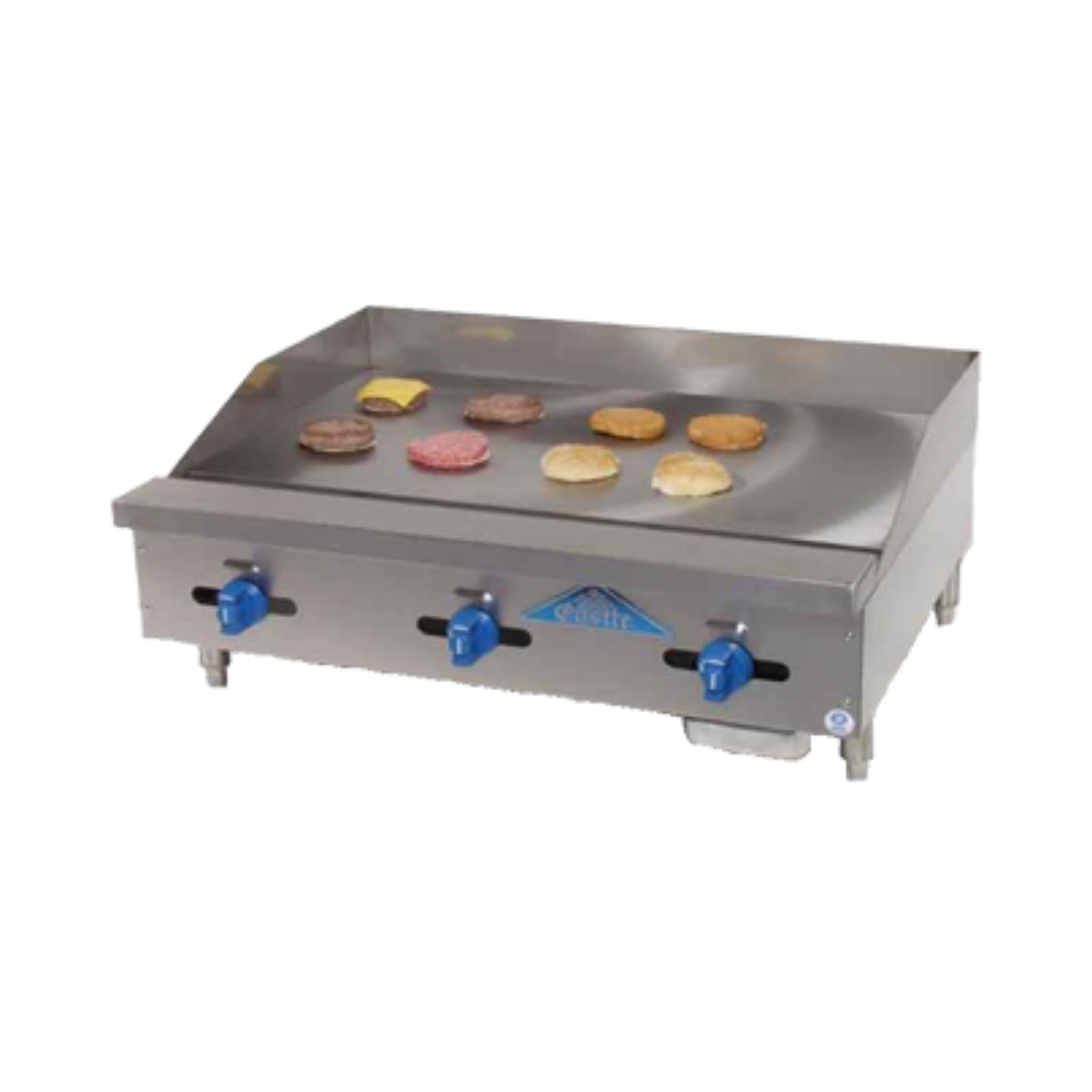 Comstock-Castle FHP30-30 30" Manual Countertop Gas Griddle | 72,000 BTU