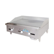 Comstock-Castle FHP72-72T 72" Thermostatic Countertop Gas Griddle | 150,000 BTU