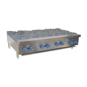 Comstock-Castle FHP72 72" 12-Burner Countertop Gas Hot Plate | 324,000 BTU