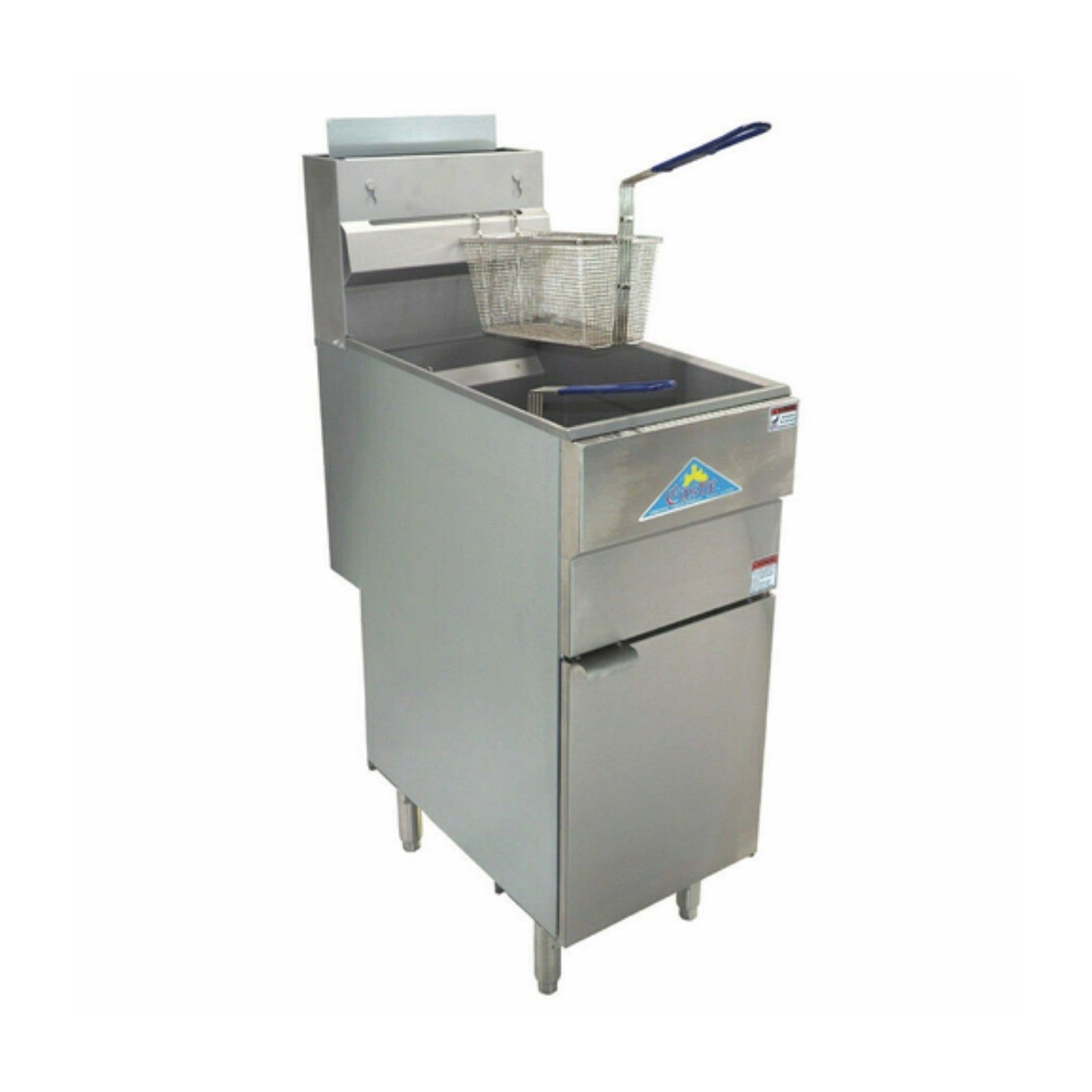 Comstock-Castle GF90-P 40 lb. Full Pot Gas Fryer | 90,000 BTU