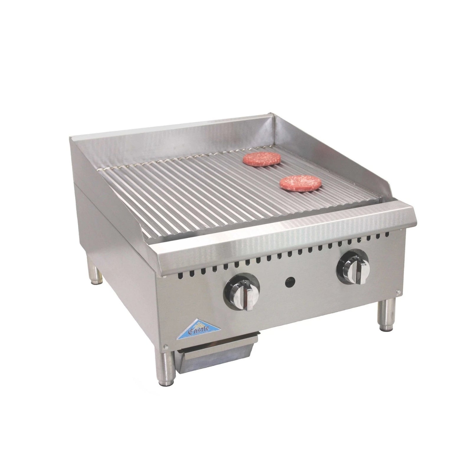 Comstock-Castle HG60T-1-FG 60" Thermostatic Countertop Gas Full Grooved Griddle | 150,000 BTU