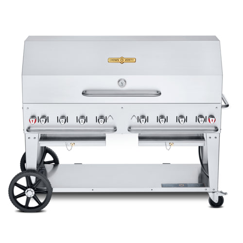 Crown Verity CV-MCB-60-1RDP-LP Outdoor Charbroiler