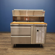 Delfield 4448NP-18M 48" 2-Door Refrigerated Mega Sandwich Prep Table (Demo Unit 1117)