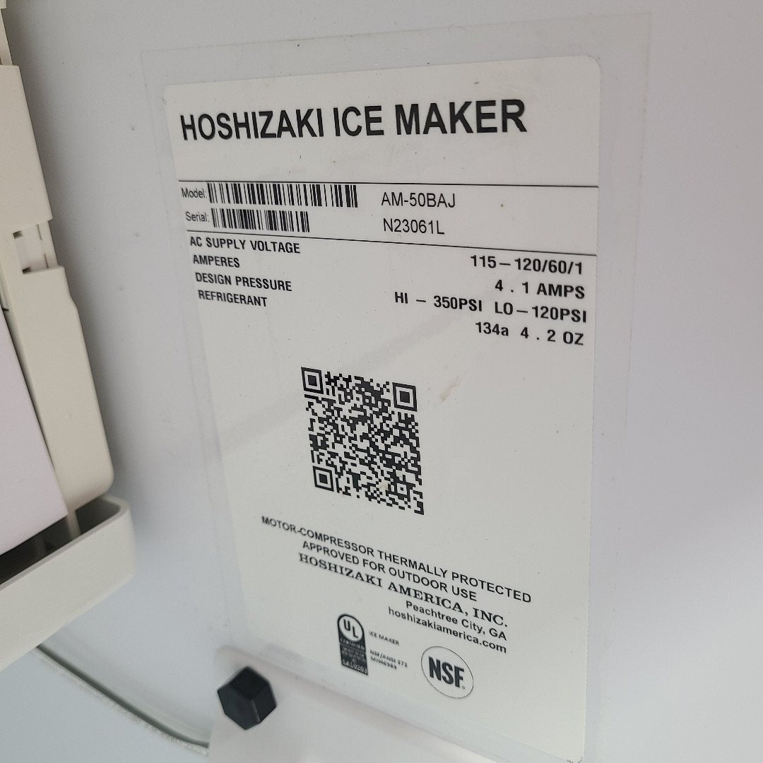 Hoshizaki AM-50BAJ  (Demo) No. 888253