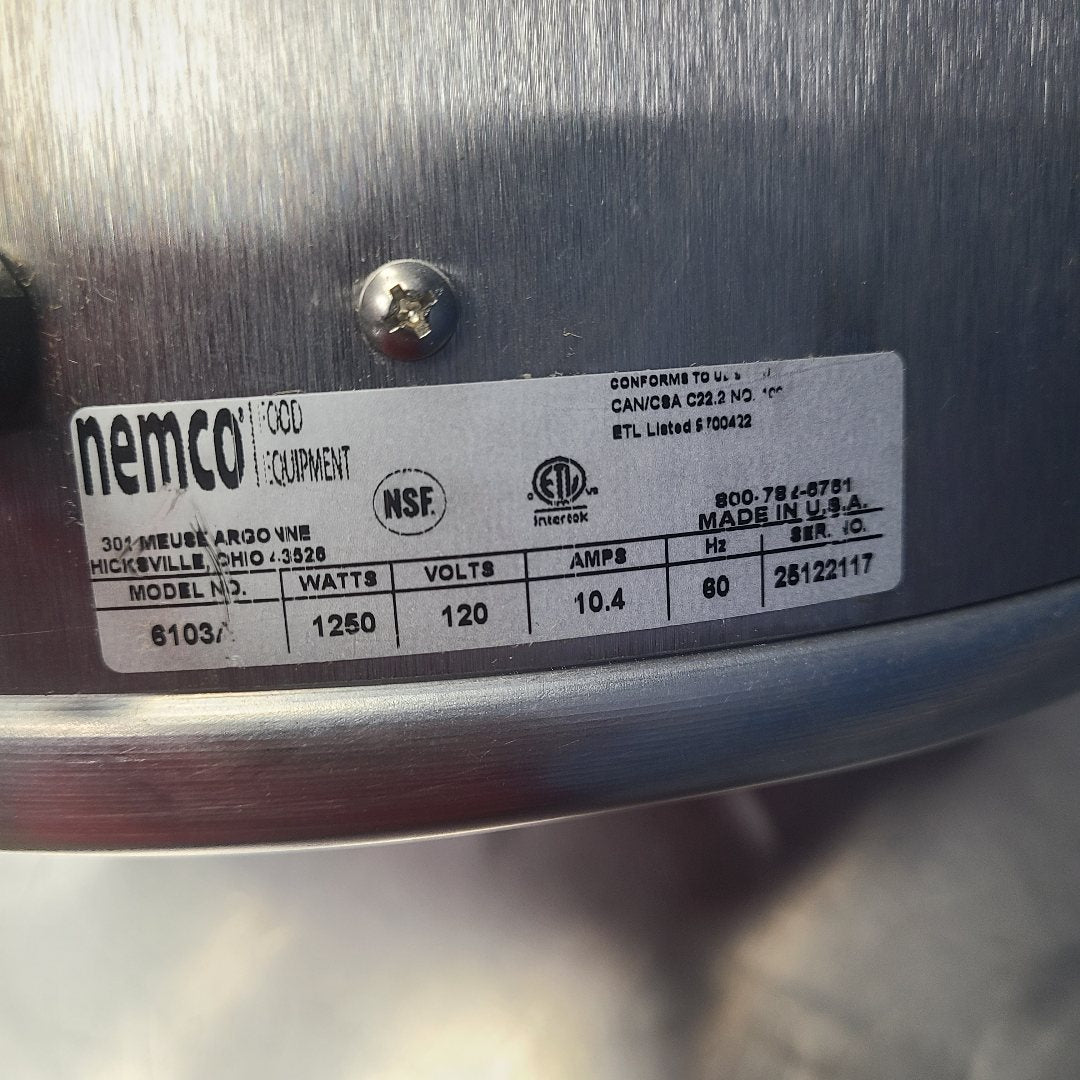 Nemco Food Equipment 6103A  (Demo) No. 1063925