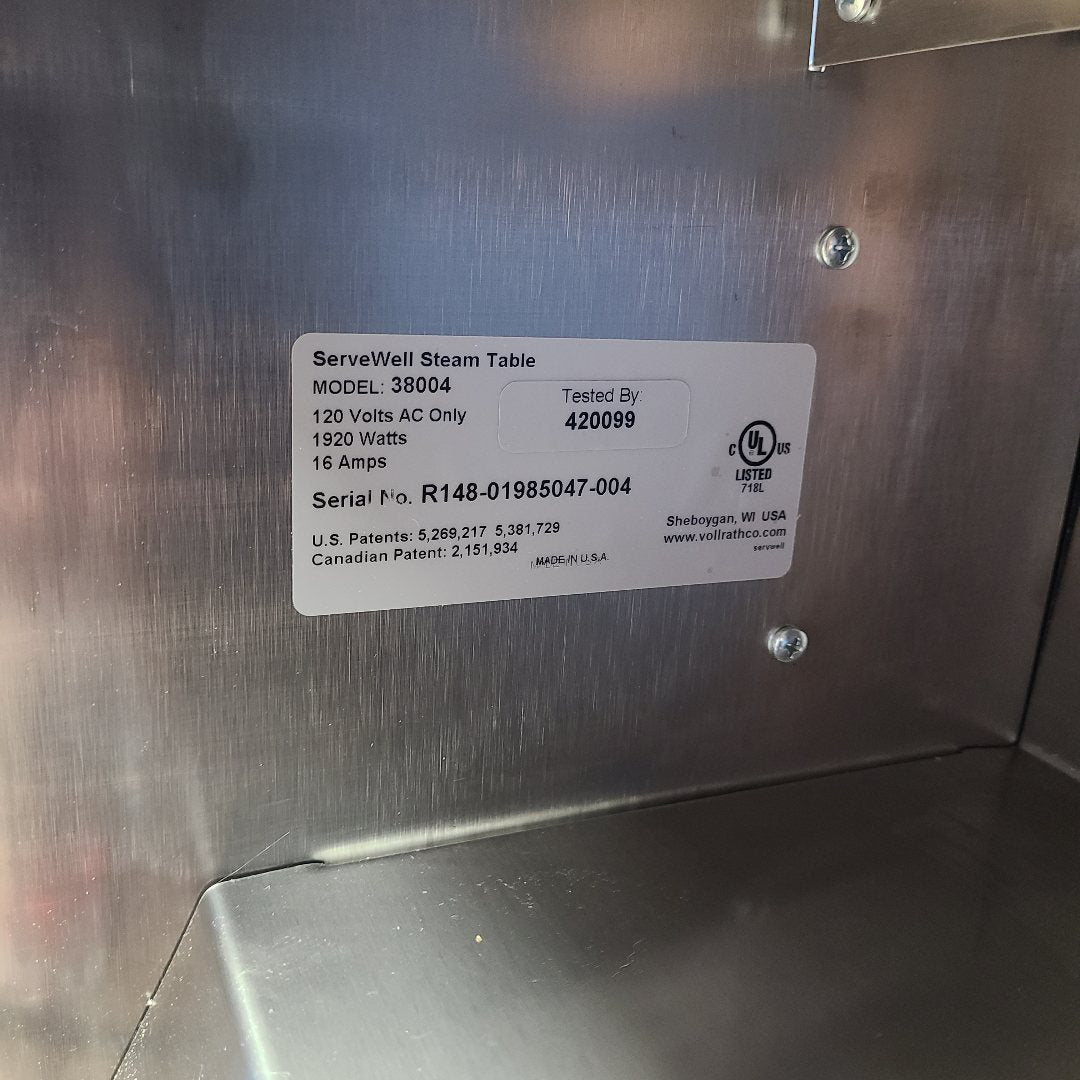 Demo Vollrath 38004  No. 1066761