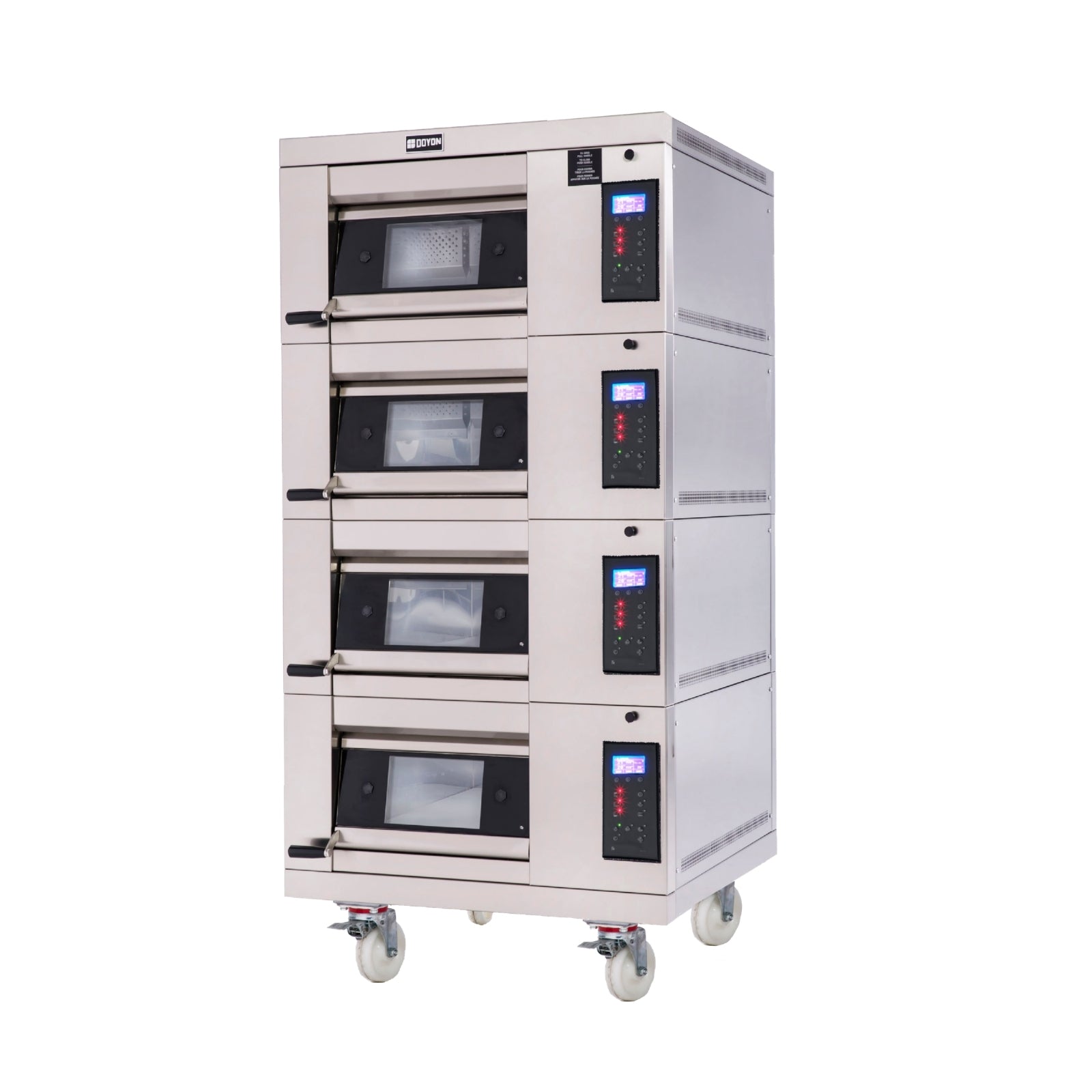 Doyon 1T4 Artisan Stone Electric Quadruple Deck Oven | (4) 18" x 26" Pan Capacity