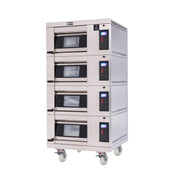 Doyon 1T4 Artisan Stone Electric Quadruple Deck Oven | (4) 18" x 26" Pan Capacity