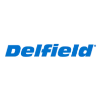 Delfield logo on a white background