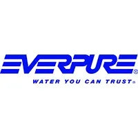 Everpure logo with blue text on a white background
