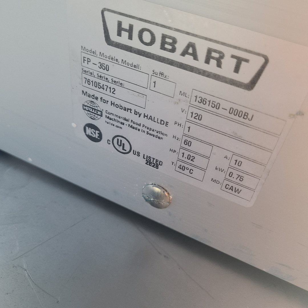 Hobart FP350-1 Food Processor Floor Model 4712
