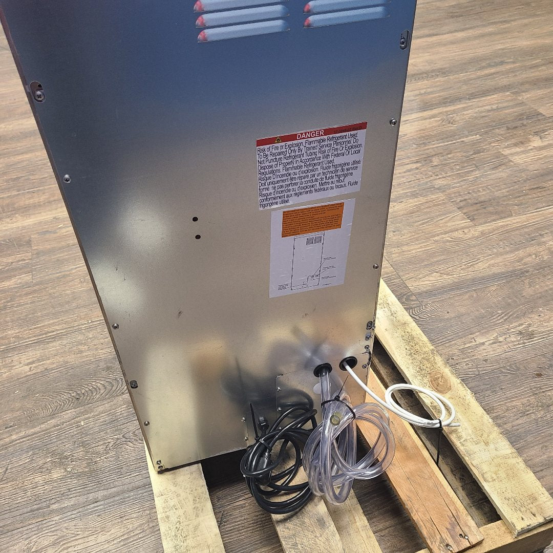 back of Scotsman CU50PAX-1 undercounter ice maker