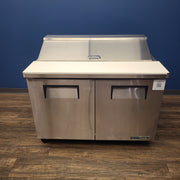 True Mfg. TSSU-48-12-HC Mega Top Sandwich / Salad Prep Table Floor Model 1719
