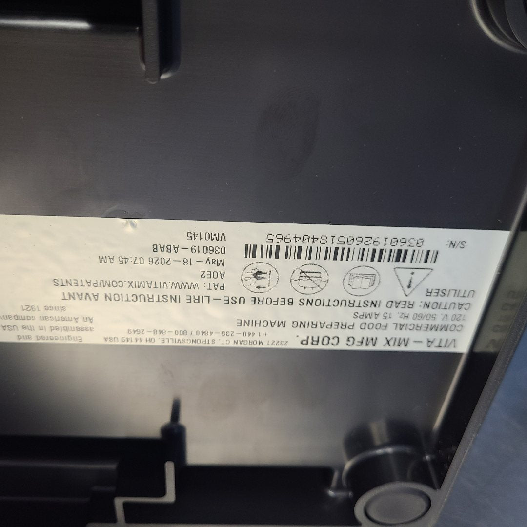 Floor Model Vitamix 036019-ABAB  No. 1067471