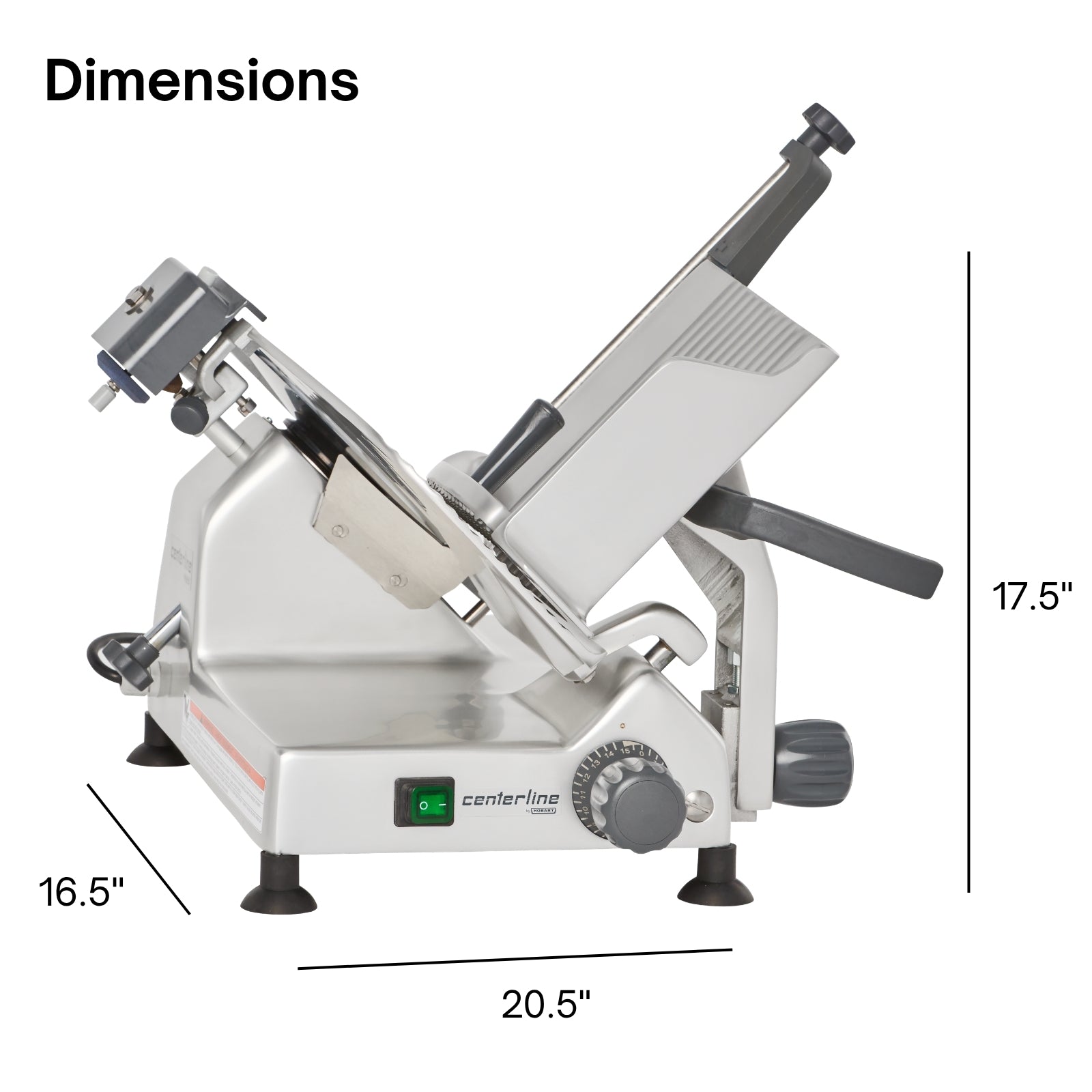 Hobart EDGE10-11 Food Slicer, Electric