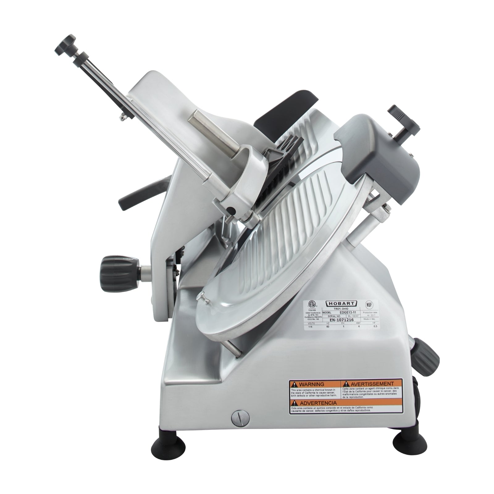Hobart EDGE13-11 Electric Food Slicer