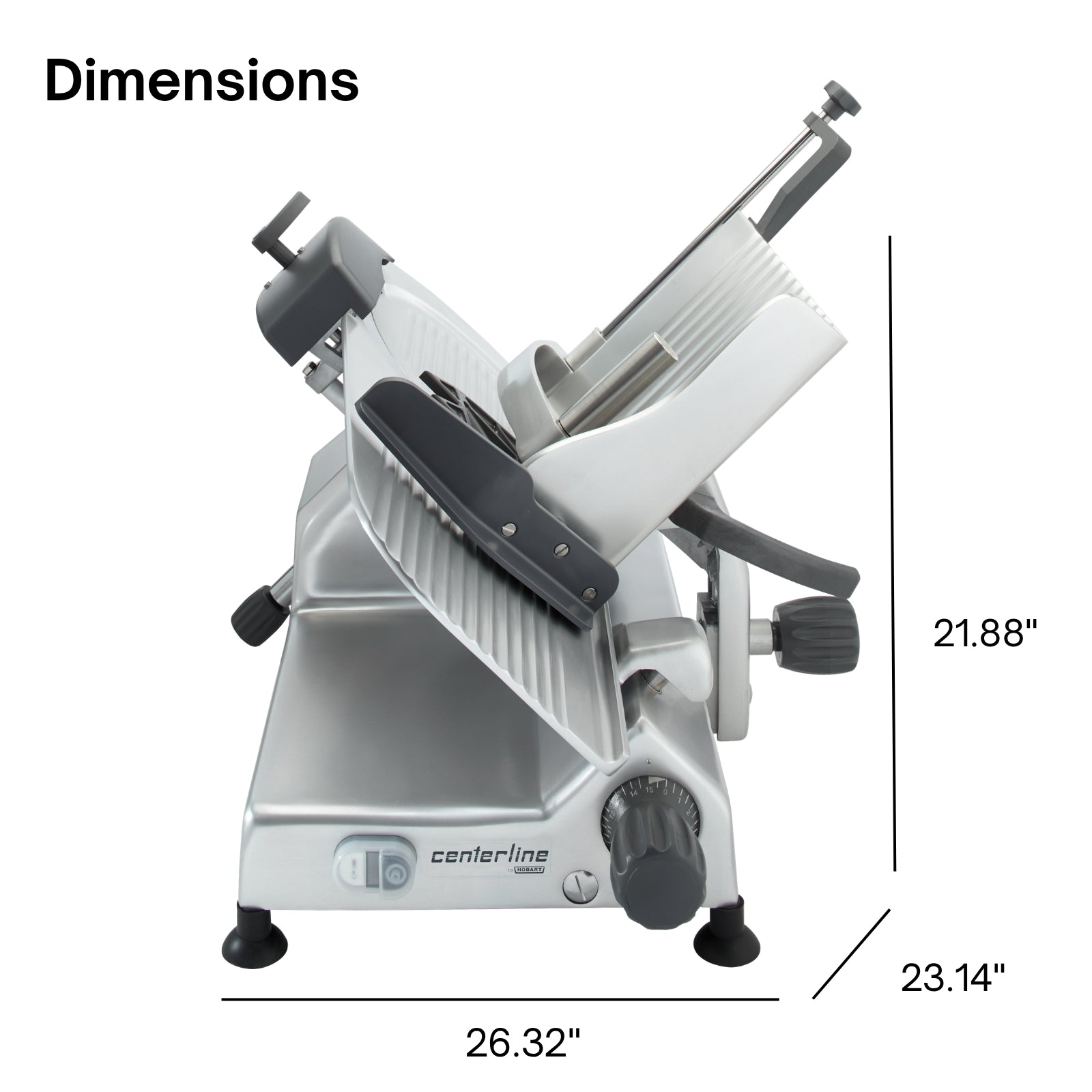 Hobart EDGE13-11 Electric Food Slicer