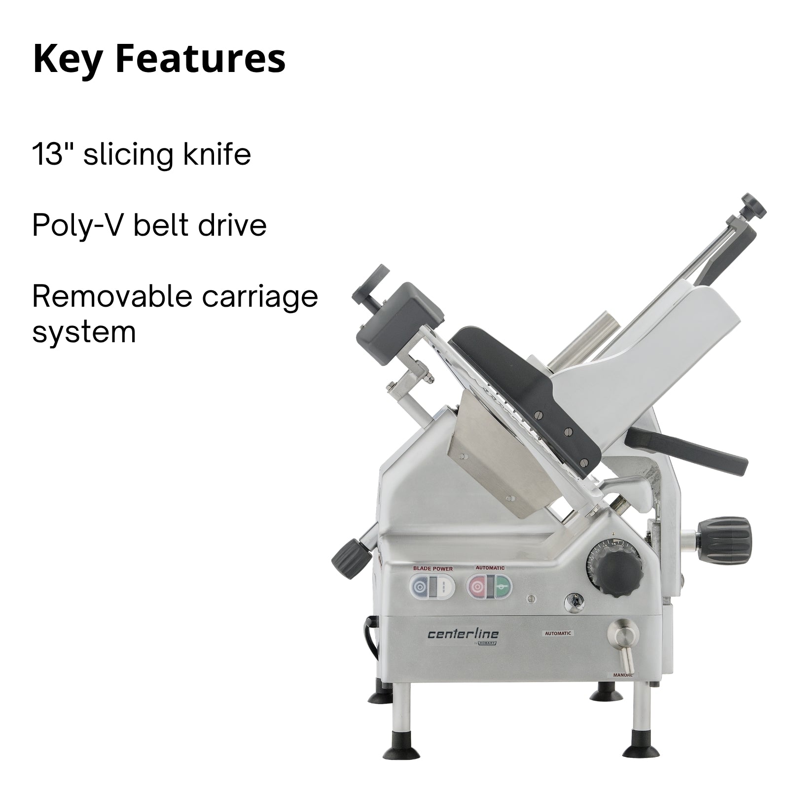 Hobart EDGE13A-11 Electric Food Slicer