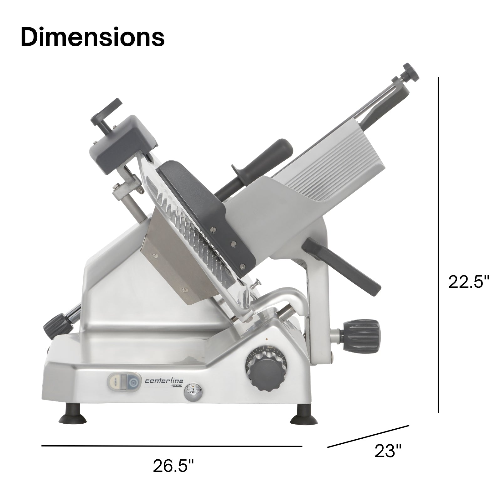 Hobart EDGE14-11 Food Slicer, Electric