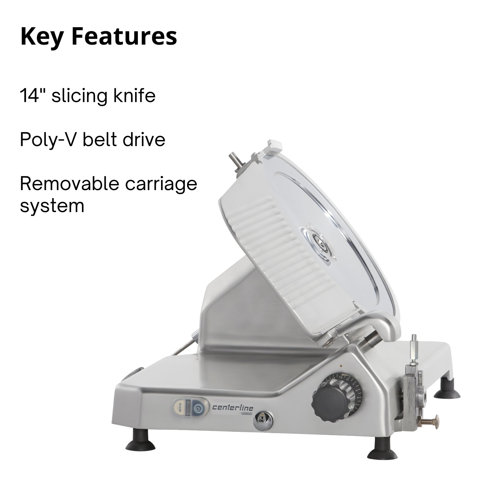 Hobart EDGE14-11 Food Slicer, Electric