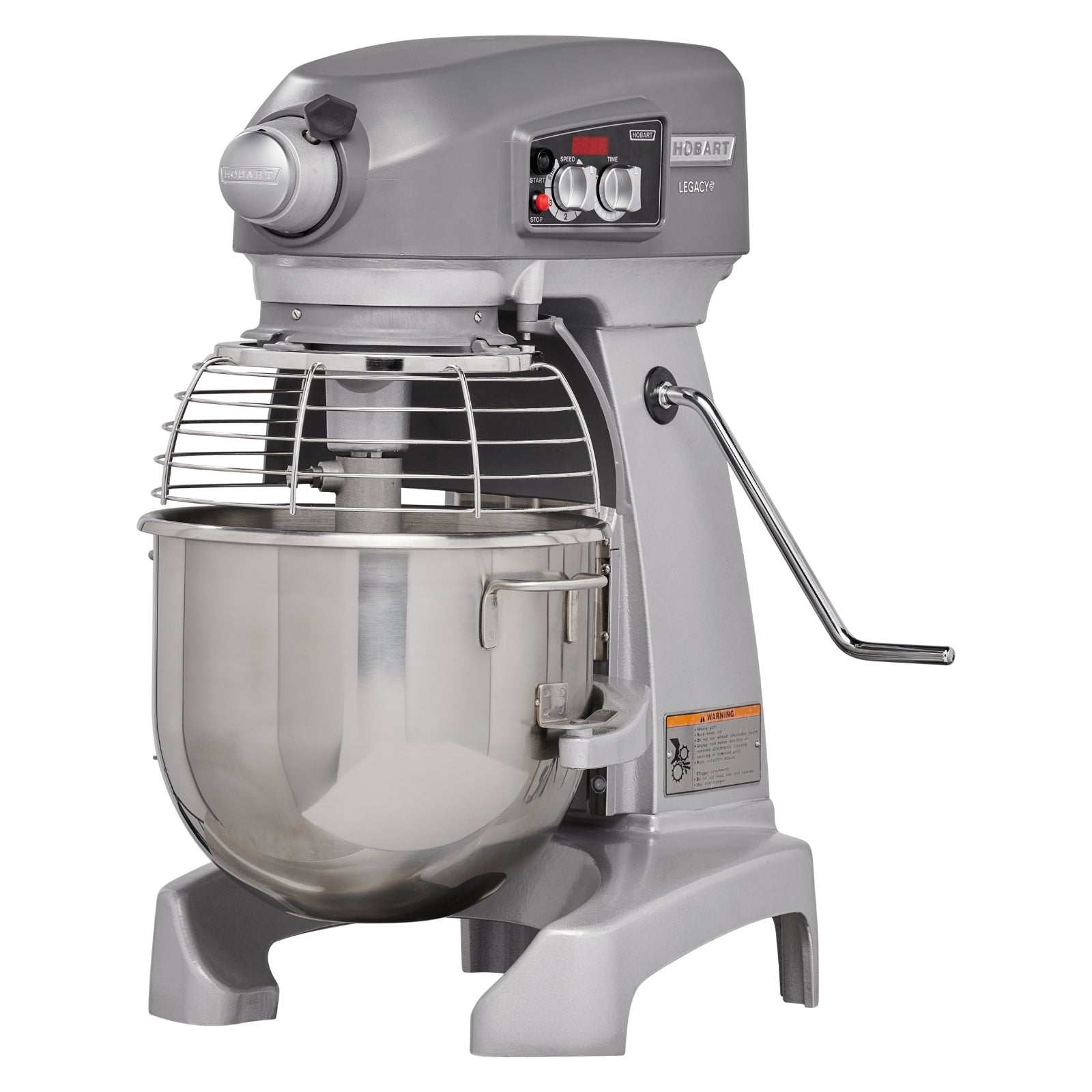Hobart HL200-1STD 20 qt. 3 Speed Floor Mixer w/Bowl Guard | 1/2 HP