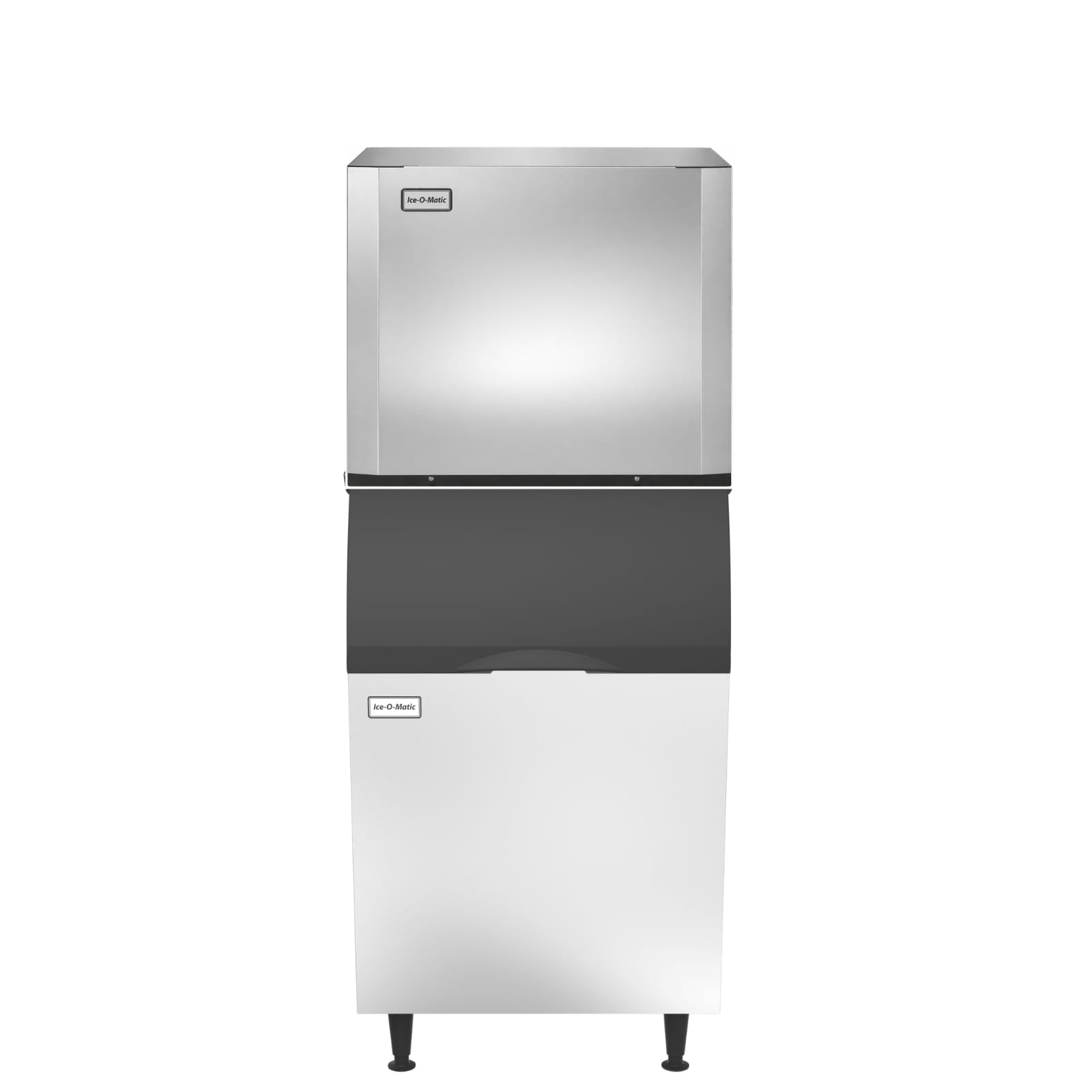 Ice-O-Matic CIM0836GA+B55PS 800 lb. Air Cooled Grande Cube Ice Machine Head w/ 510 lb. Ice Bin