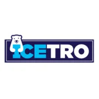 Ice Tro logo with a bear icon on a white background