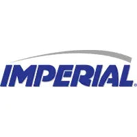 Imperial logo in blue and gray on a white background
