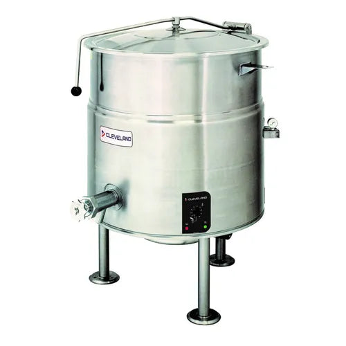 Cleveland KEL40 2/3 Jacket Electric Stationary Kettle | 40 Gallon Capacity