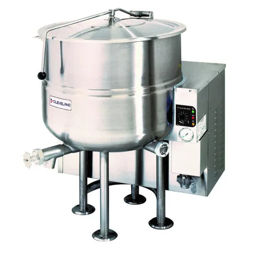 Cleveland KGL40 40 Gallon Gas Stationary Kettle | 140,000 BTU