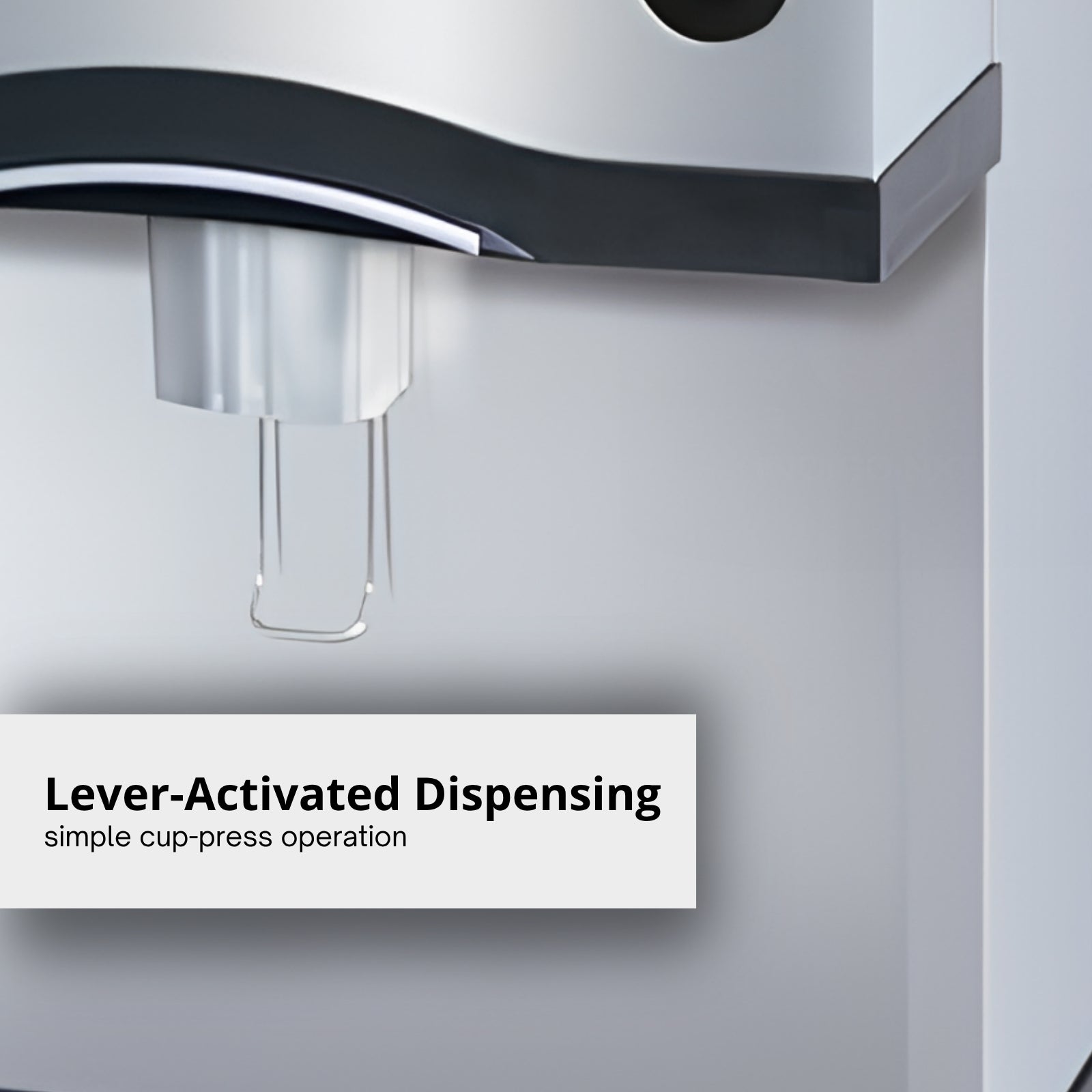 Manitowoc CNF0202A-L  countertop ice machine lever dispensing