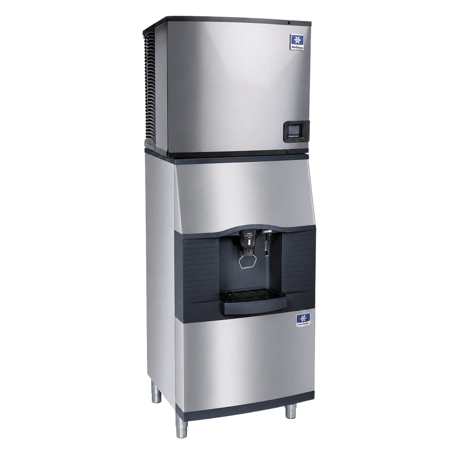 Manitowoc IYP0800A+SFA292 Ice Maker with Hotel Bin, Cube-Style