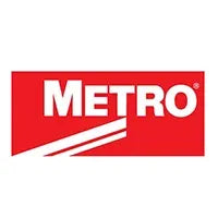 METRO logo on a white background