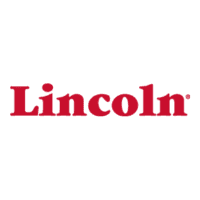 Red Lincoln logo on a blue background