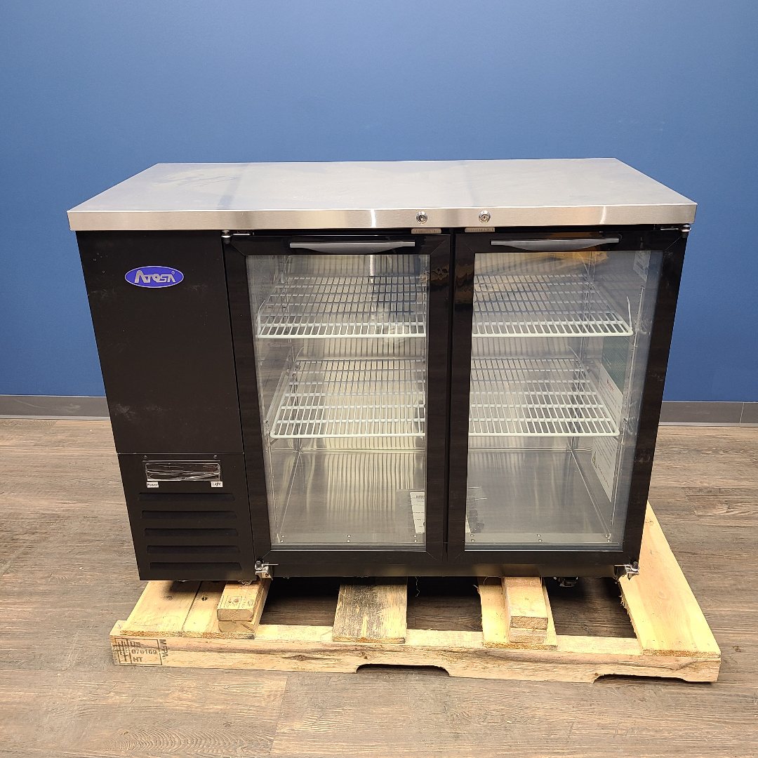 Atosa SBB48GGRAUS2 48" 2 Door Back Bar Cooler (Scratch & Dent P036)