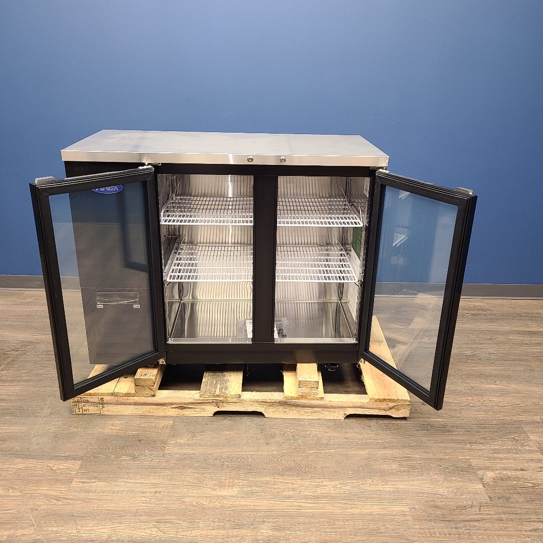 Atosa SBB48GGRAUS2 48" 2 Door Back Bar Cooler (Scratch & Dent P036)