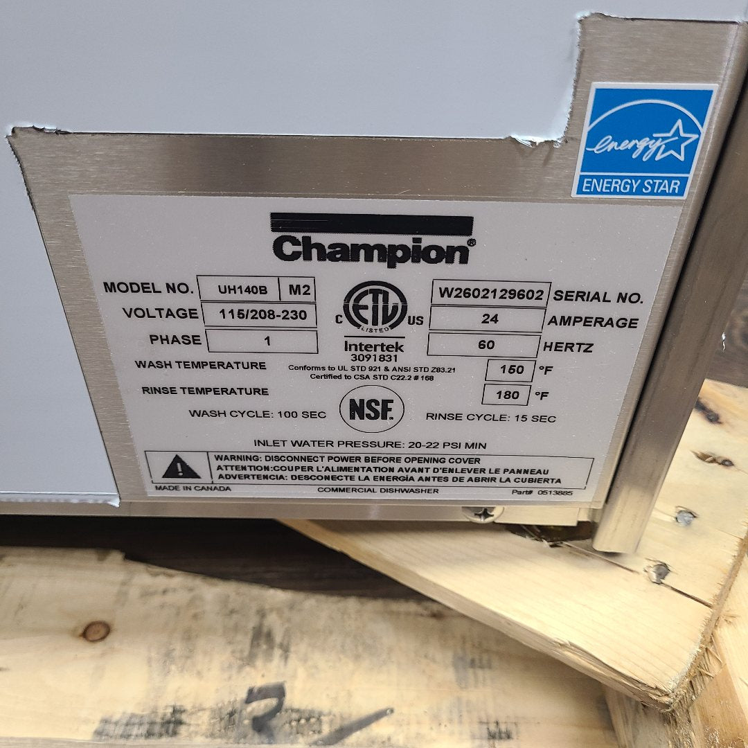 Champion UH140B  (Scratch & Dent) No. 1066748