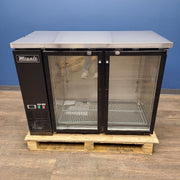Migali C-BB48G-HC 2 Glass Door Back Bar Cooler (Scratch & Dent 2922)