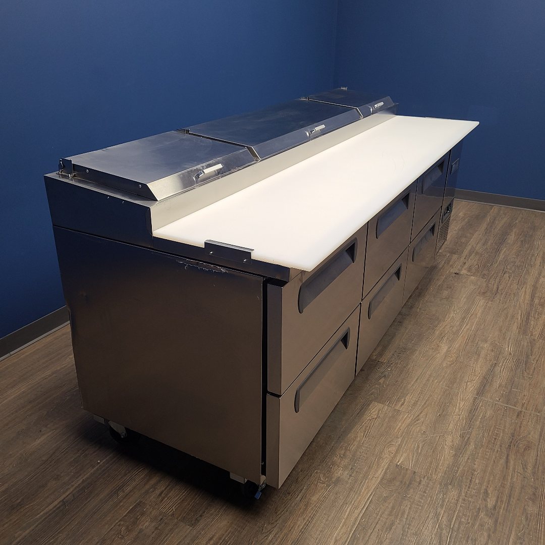 Migali C-PP93-HC 93" 6 Drawer Pizza Prep Table (Scratch & Dent SC001)