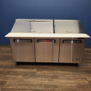 Migali C-SP72-30BT-HC Mega Top Sandwich / Salad Prep Table Scratch & Dent T019