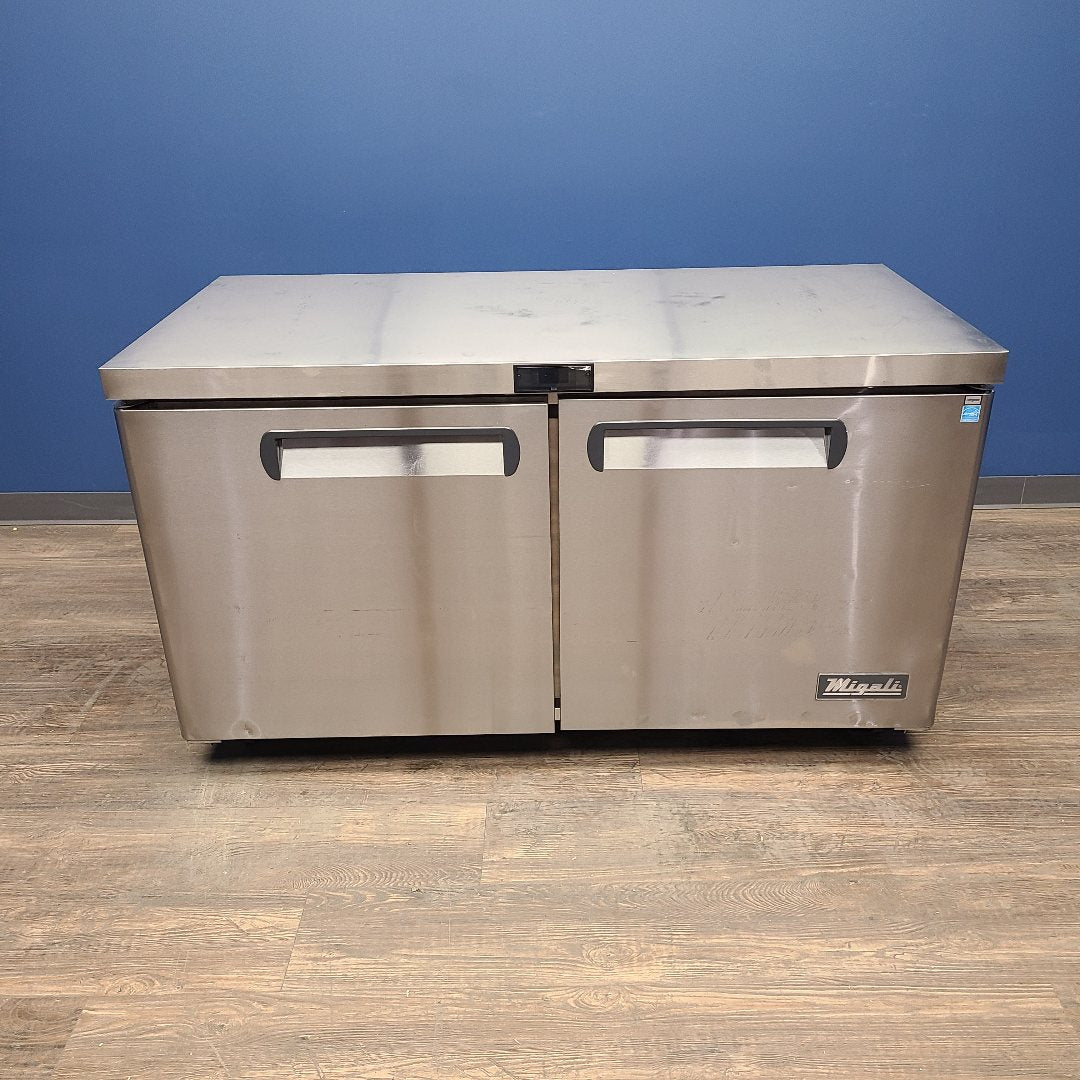Migali C-U60R-HC-T020-LW 2 Door Undercounter Refrigerator (Scratch & Dent T020)