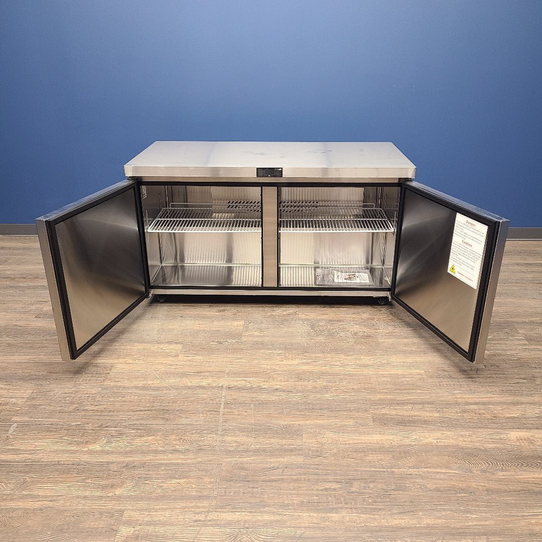 Migali C-U60R-HC-T020-LW 2 Door Undercounter Refrigerator (Scratch & Dent T020)