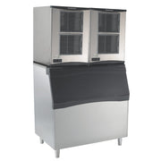 Scotsman (2) FS1522AX-32 1514 lb. Flake Ice Makers w/ B948S 893 lb. Storage Bin